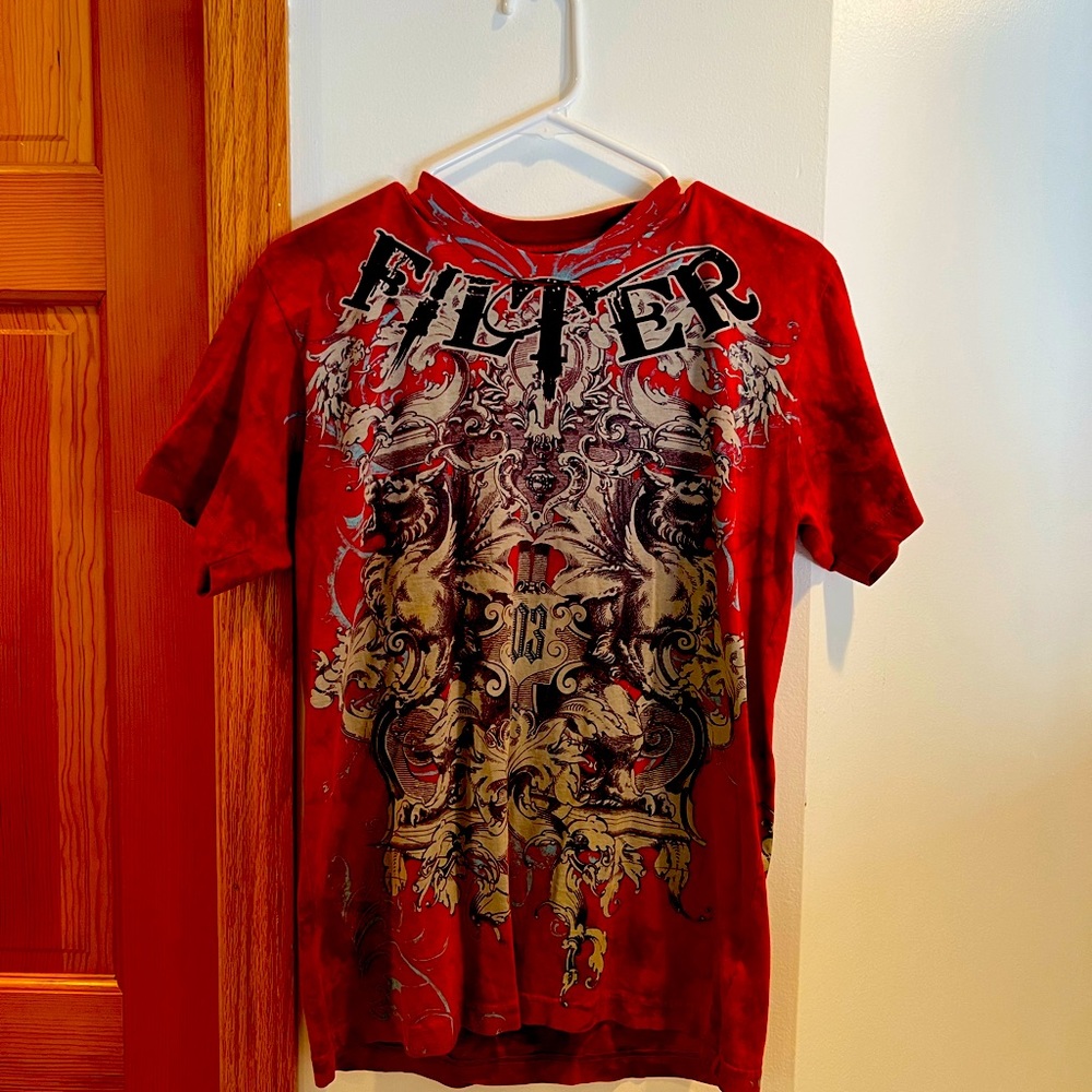 Mens buckle filter shirt limited edition